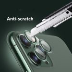 Για iPhone 11 Pro / 11 Pro Max ENKAY Hat-Prince 3 τεμ. κράμα αλουμινίου + κάλυμμα φακού κάμερας από σκληρυμένο γυαλί Προστατευτικό πλήρους κάλυψης (ασημί) - Image 3