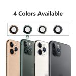 Για iPhone 11 Pro / 11 Pro Max ENKAY Hat-Prince 3 τεμ. κράμα αλουμινίου + κάλυμμα φακού κάμερας από σκληρυμένο γυαλί Προστατευτικό πλήρους κάλυψης (ασημί) - Image 4