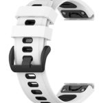 Two-Tone Λουράκι Σιλικόνης Λευκό (Fenix 5X/5X Plus)