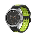 Λουράκι Σιλικόνης Black / Green (Galaxy Watch4 / Watch5 / Watch5 Pro / Galaxy Watch 4 Classic / Watch Active 2)