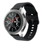Λουράκι Σιλικόνης Μαύρο (Galaxy Watch (46mm) / Gear S3Amazfit GTR 47mmHuawei Watch GT / GT2 (46mm))
