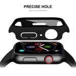 ENKAY Hat-Prince 2 σε 1 Πλαίσιο PC + Θήκη πλήρους κάλυψης 9H Tempered Glass Protector για Apple Watch Series 8 / 7 45mm (Πράσινο) - Image 4