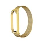 Λουράκι Ανοξείδωτο Ατσάλι Χρυσό (Mi Smart Band 5/Mi Smart Band 6)