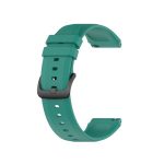 Για Xiaomi Watch S1 Προεξέχουσα κεφαλή γυαλιστερή ζώνη ρολογιού σιλικόνης 22 mm (πράσινη)