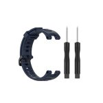 Για Amazfit T-Rex Pro / Ζάντα ρολογιών σιλικόνης Amazfit T-Rex με εργαλεία αποσυναρμολόγησης, One Size (Navy Blue)