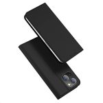 DUX DUCIS Skin Pro - Λεία δερμάτινη θήκη για Apple iPhone 15 μαύρη