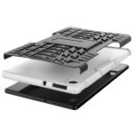 Για Lenovo Tab M10 X605 / X505 Tire Texture Προστατευτική θήκη tablet TPU+PC με θήκη (λευκή) - Image 7