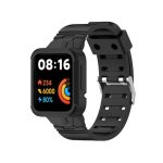 Για Xiaomi Redmi Watch 2 Lite/Watch Lite 2/Watch Lite/Redmi Watch 2/Redmi Watch Silicone Integrated Watch Band (Μαύρο)