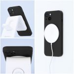 Silicone Mag Cover συμβατό με MagSafe για IPHONE 15 μαύρο - Image 3