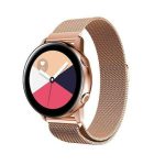 Stainless Steel Milanese 20mm λουράκι με μαγνητικό κλείσιμο για το Amazfit GTS 3 - Rose Gold