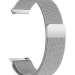 Quickfit Λουράκι Μεταλλικό Ασημί (Galaxy Watch4 / Watch4 ClassicAmazfit GTS 3Honor Magic Watch 2)
