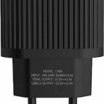 Hoco Φορτιστής Χωρίς Καλώδιο με 2 Θύρες USB-A Μαύρος (C40A Speedmaster)