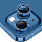 Αντιχαρακτικό Γυαλί Lens για την Κάμερα για iPhone 13/13 Mini (Glitter Blue)