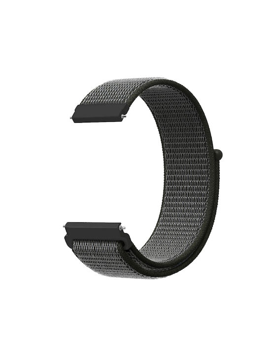 dbcb534c-4cf3-41b6-99f1-4961241a4aae_0.jpg Για Samsung Galaxy Watch 46mm Nylon Braided Band Watch (Dark Olive) - Image 1