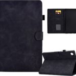 Για Lenovo Tab M10 3rd Gen Rembossed Smile Flip Δερμάτινη θήκη (Μαύρη)