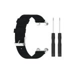 For Amazfit T-Rex Pro / Amazfit T-Rex Nylon Canvas Watch Band with Dismantling Tools, One Size (Black)