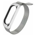 Hurtel Λουράκι Μεταλλικό Ασημί (Mi Smart Band 5/Mi Smart Band 6)