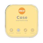 Για Apple Watch Ultra 49mm ENKAY Πλήρης κάλυψη, επικαλυμμένη μαλακή θήκη TPU με φιλμ οθόνης (ασημί) - Image 4