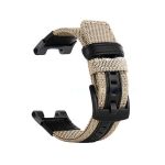 For Amazfit T-Rex / T-Rex Pro / Ares Leather Nylon Watch Band (ΧΑΚΙ)