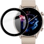 Full Flexi Glass Full Face Tempered Glass Προστατευτικό Οθόνης (Amazfit GTR 3)