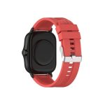 Για Amazfit GTS 2e / GTS 2 Ανταλλακτικό λουράκι σιλικόνης 20mm με ασημί αγκράφα (Κόκκινο)For Amazfit GTS 4   For Amazfit GTS 3   For Amazfit GTS 2E   For Amazfit GTS 2 Mini   For Amazfit GTS 2   For Amazfit GTS   For Amazfit GTR 42mm   For Amazfit Pop Pro