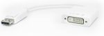 Powertech CAB-DP005 Μετατροπέας DisplayPort male σε DVI-I female Λευκό - Image 3