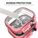 Για Apple Watch Ultra 49mm ENKAY Πλήρης κάλυψη, επικαλυμμένη μαλακή θήκη TPU με φιλμ οθόνης (χρυσό) - Image 3