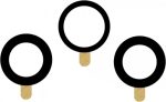 Τζαμάκι Κάμερας Μαύρο για iPhone 12 Pro Max - Image 6