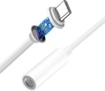 USB-C male - 3.5mm female White - Image 11