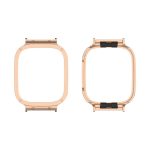 Για Xiaomi Redmi Watch 3 / Mi Watch Lite 3 Metal Frame Protective Case (Rose Gold)