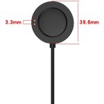 For Xiaomi Watch S2 46mm / 42mm Smart Watch Magnetic Charging Cable, Length: 1m(Black) - Image 3