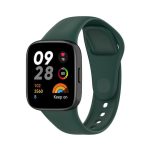 Για Redmi Watch 3 /Για Redmi Watch 3 Lite Loop τύπου Solid Color Silicone Watch Band (Σκούρο πράσινο)