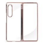 Forcell Back Cover Σιλικόνης Clear/RoseGold (Galaxy Z Fold4)