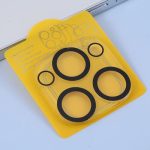 For iPhone 14 Pro / 14 Pro Max 50pcs Anti-glare Tempered Glass Back Camera Film - Image 2