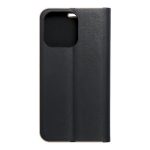 Forcell Luna Gold Book Δερματίνης Μαύρο (iPhone 14)