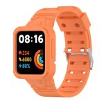 Για Xiaomi Redmi Watch 2 Lite/Watch Lite 2/Watch Lite/Redmi Watch 2/Redmi Watch Silicone Integrated Watch Band (Πορτοκαλί)