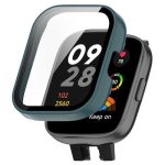 Για Redmi Watch 3 Active PC + Tempered Film Ενσωματωμένη προστατευτική θήκη ρολογιού (Pine Green)