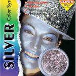 Αποκριάτικο Face Painting Ασημί