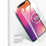 Blue Star 5D For Apple IPhone X Tempered Glass White