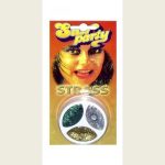 STARPARTY ΜΑΚΙΓΙΑΖ ΜΑΣΚΑΡΕΜΑΤΟΣ STRASS (ΠΡΑΣΙΝΟ-ΧΡΥΣΟ-ΑΣΗΜΙ)