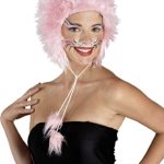 Αποκριάτικο Καπέλο Γάτας Ροζ Γούνινο