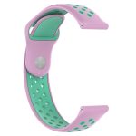 Για Huami Amazfit Youth Edition Διχρωμο λουράκι  σιλικόνη (Pink Duck) - Image 3