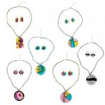 Σετ Κολιέ/Σκουλαρίκια  Μπιζού Χίπισσας