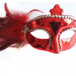 Αποκριάτικη Κόκκινη Μάσκα