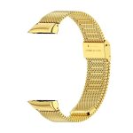 For Huawei Band 6 / Honor Band 6 / 7 MIJOBS Milan Stainless Steel Watch Band(Gold) - Image 7
