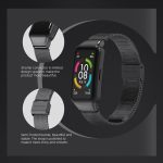 For Huawei Band 6 / Honor Band 6 / 7 MIJOBS Milan Stainless Steel Watch Band(Gold) - Image 2