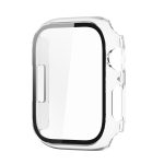 Electroplating Shockproof PC Protective Case with Tempered Glass Film For Apple Watch Series 9 / 8 / 7 45mm(Transparent - Image 6