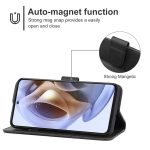 Motorola Leather Phone Case For Moto G31 / G41(Black) - Image 3