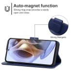 Motorola Leather Phone Case For Moto G31 / G41(Blue) - Image 3
