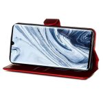 Xiaomi For Mi Note 10 / Note 10 Pro / CC9 Pro Classic Calf Texture Horizontal Flip PU Leather Case, with Holder & Card Slots & Wallet(Red) - Image 5